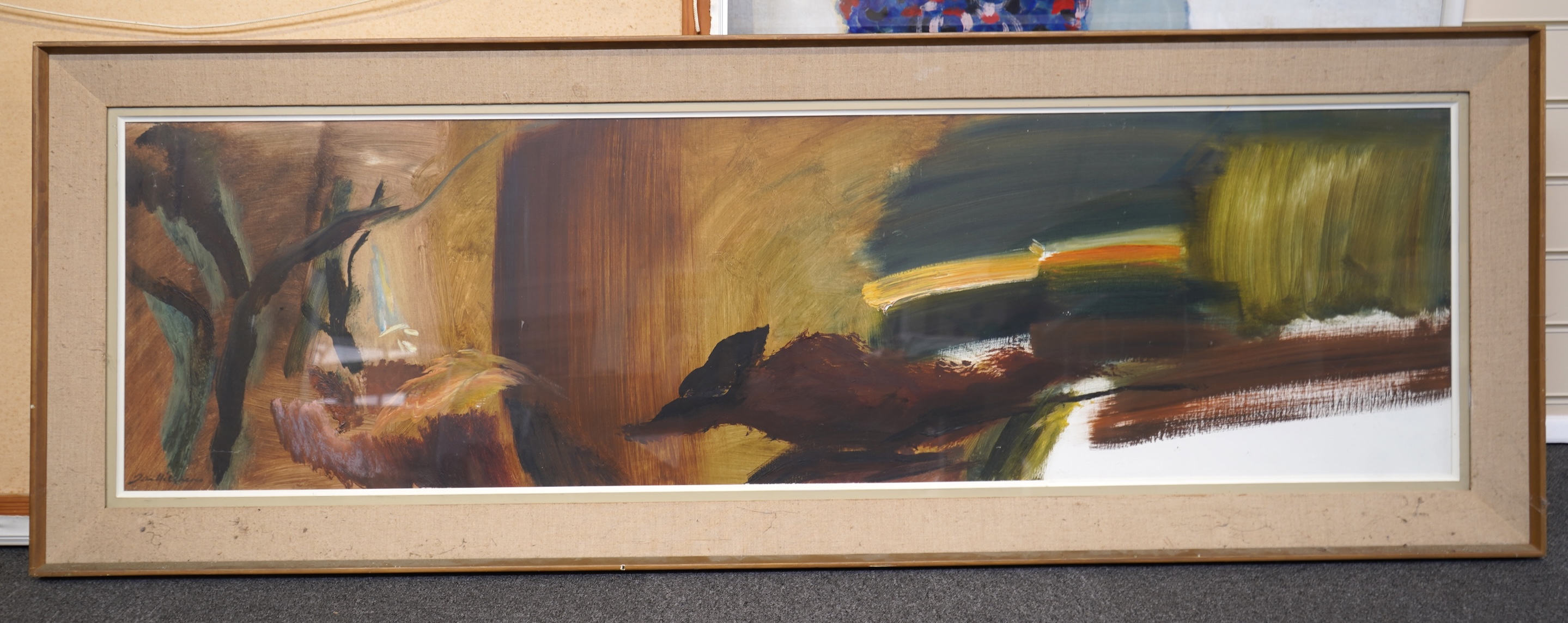 John Hitchens, (b. 1940), 'October - Damp Wood'